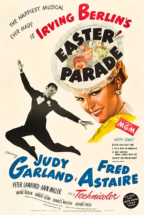 Easter Parade (1948) movie poster — the film Nan and Tommy saw on their first date